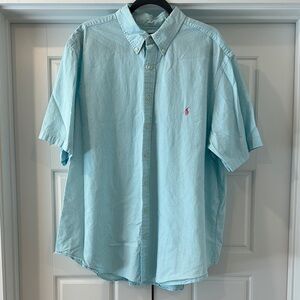 Men's Light Blue Polo Shirt